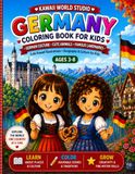 Germany Travel Coloring Book for Kids