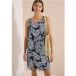 Icecat Robe mi-longue en jersey avec imprimé