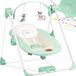 KIDIZ® Siège à bascule électrique pour bébé jusqu'à 9 kg - Vert menthe