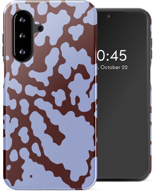 Selencia Hoesje - Geschikt voor Samsung Galaxy A17 (5G) / A17 (4G) - Backcover - Moo'd Lavender Glow