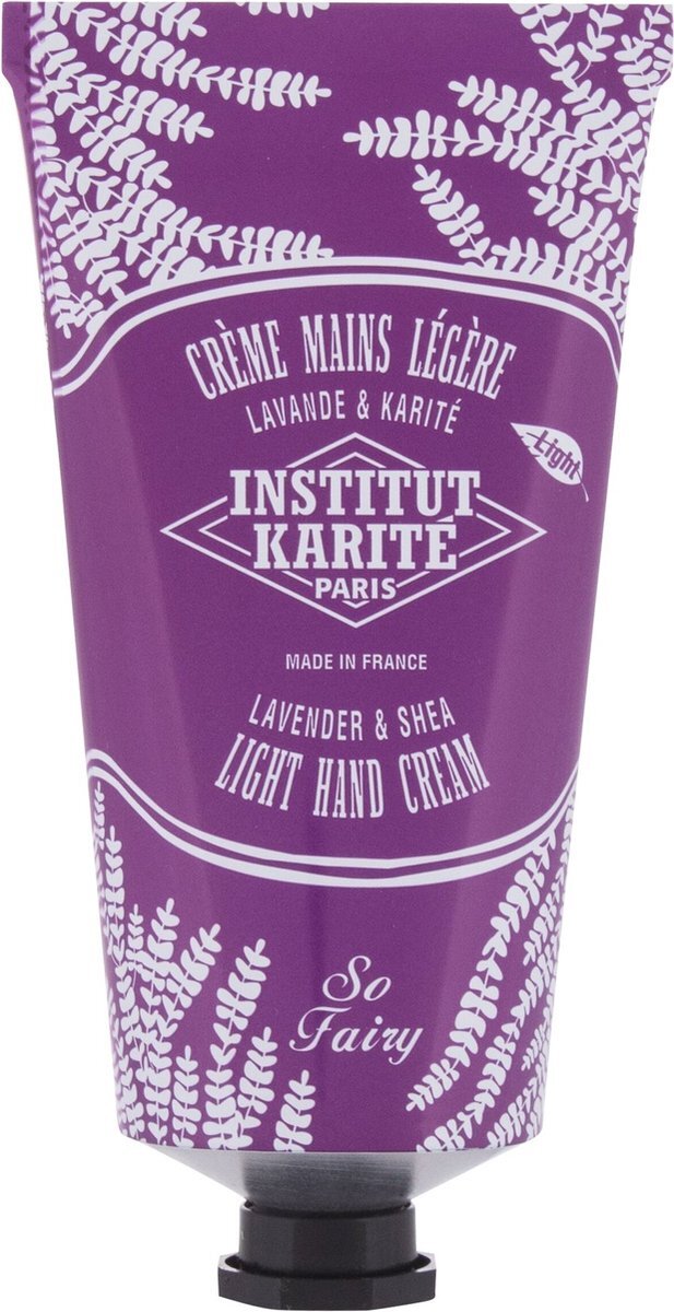 Institut Karité Light Hand Cream Lavender & Shea (lavender) - Moisturizing Hand Cream