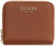 GUESS Laurel II SLG Small Zip Around Wallet Cognac
