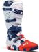 Sidi Crossair X bottes de moto hommes blanc-bleu-rouge taille 43