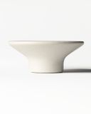 HEMA Bougeoir Ø 12 X 6,5 Cm Zwier Céramique Blanc