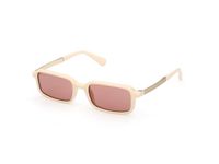 Max&co Mo0159 Dames Zonnebril Wit Bordeaux/CAT2 Vrouw
