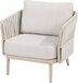 Taste Eva Stoel-bank Loungeset 3-delig - Beige - 5 Jaar Garantie