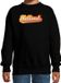 Bellatio Decorations Shoppartners Bv Zwarte fan sweater voor kinderen - Holland met Nederlandse wimpel - Nederland supporter - EK/ WK trui / outfit 122/128