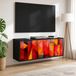 Maison Exclusive Meuble TV mural exclusif - HEESCH, 102 x 33 x 40 cm, fabriqué en panneaux de particules