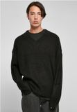 Urban Classics V-Neck Sweater Zwart XXL