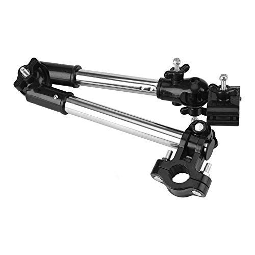 Samfox Paraplu Houder, 360° Verstelbare Paraplu Stretch Mount Stand Wheel Chair Fiets Pram Draaibare Paraplu Connector