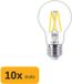 Philips E27 LED Lamp 3.4W 2200K/2700K 470lm Dimbaar (10 stuks)