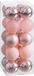 BigBuy Christmas Kerstballen Roze 5 x 5 x 5 cm (20 Stuks)
