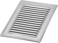 KOTARBAU Vierkant ventilatierooster - Roestvrij staal - 16,5x23 cm