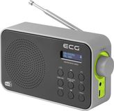 ECG RD 110 DAB Black Draagbare radio Zwart