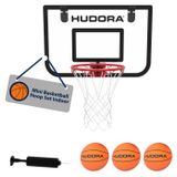 Merkloos Mini basketbal set - Mini basketbalmand - Set met 3 ballen en pomp - Indoor - Voor achter de deur