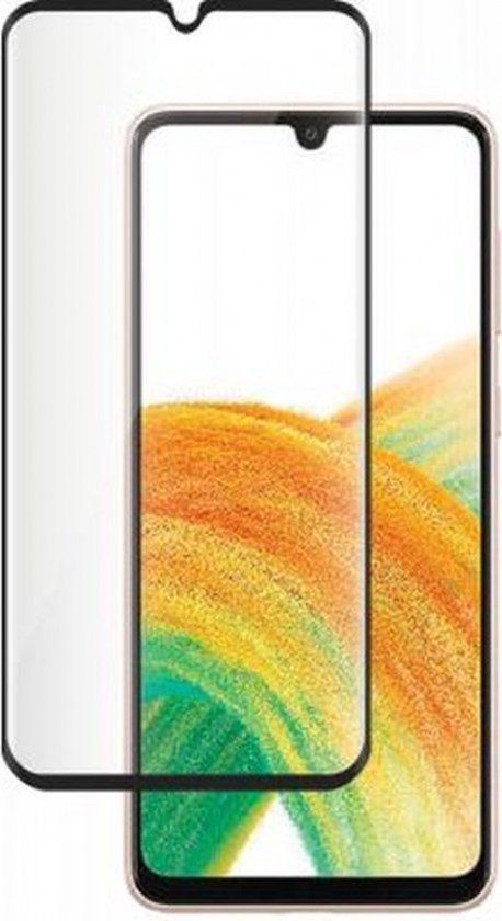 Bigben Connected Screenprotector voor Samsung Galaxy A34 - Tempered Glass 2.5D & Anti-Scratch