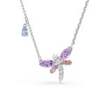 Swarovski x Ariana Grande hanger, Verschillende slijpvormen, Libelle, Meerkleurig, Rodium toplaag