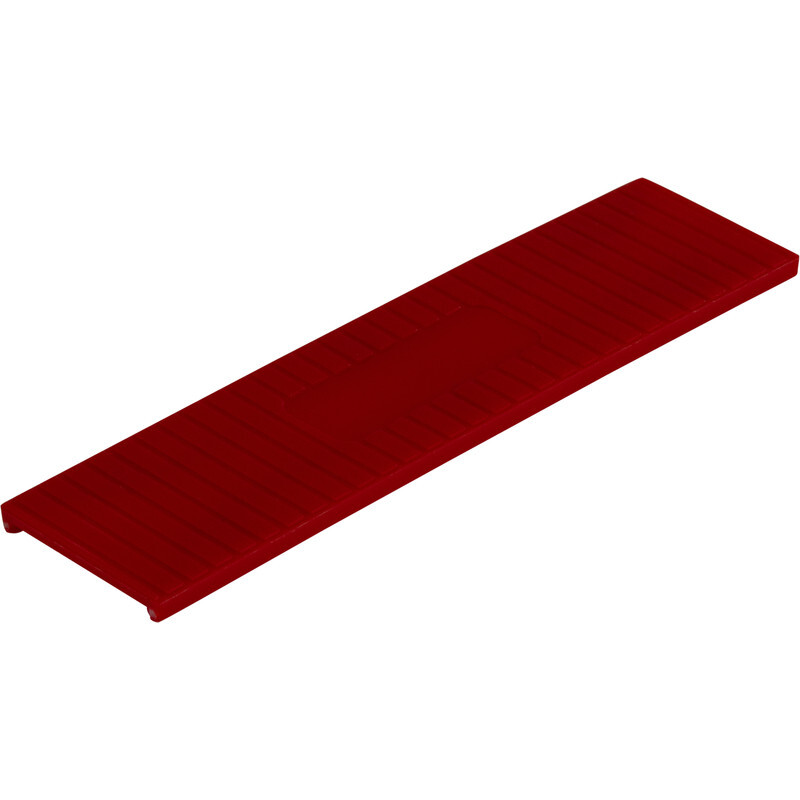 Köhler Woodcap Kunststof tunnelblokje 26x3mm Rood (100 Stuks)