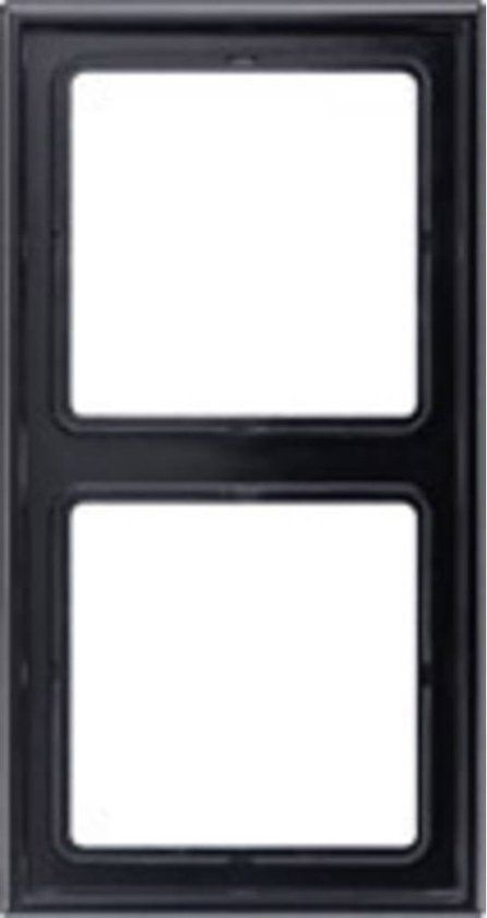 Jung LS990 Afdekraam | Zwart | E2AKT