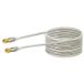 Schwaiger KVCHD75532 coax-kabel 7,5 m F Wit