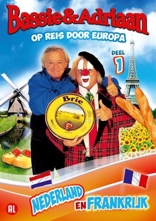 WW Entertainment Bassie & Adriaan Op Reis Door Europa 1 - DVD