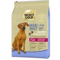 SELECT GOLD Sensitive droogvoer hond Adult Maxi Paard, tapioca 4 kg