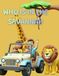 WHO IS IN THE SAVANNAH: Safari Animals Coloring and Tracing Book for Kids Fine Motor Skills Toddler Activity Book