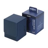 Merkloos / Sans marque Vault X Exo-Tec® Trading Card Deck Box met Bovenopening 80+ – Kaarthouder en Opbergdoos – Blauw