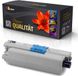 Office Line cartouche de toner compatible pour OKI MC332 DN, MC340-serie, MC342 DN, MC342 DNW, 44973536, noir