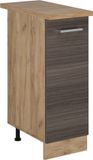 Vicco R-Line Apotheekkast – 30 cm, WB Eik Edel grijs