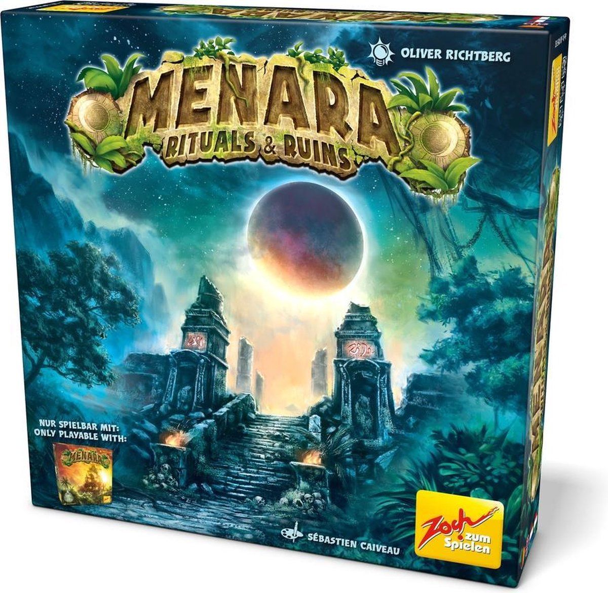 Zoch Rituelen & Ruïnes-Menara Uitbreiding - Coöperatief spel - 1 tot 4 spelers