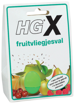 HG X fruitvliegjesval