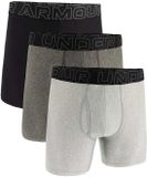 Under Armour Boxershorts UA PERFORMANCE TECH - SOLID 6 IN 3PK Set van 3