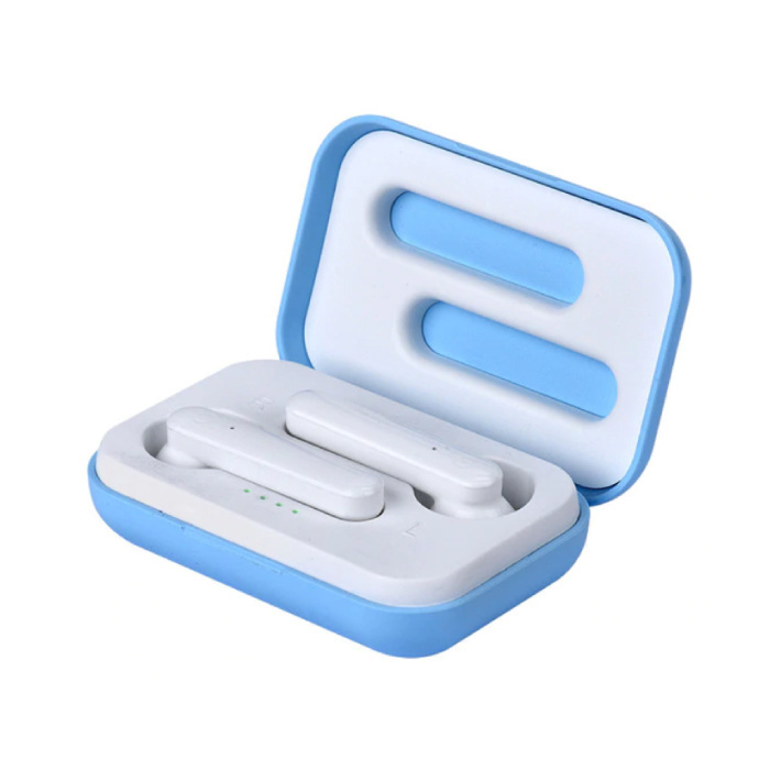 Aicnly X12 TWS Draadloze Oortjes Bluetooth 5 0 Ear Wireless Buds Earphones Earbuds Oortelefoon Blauw
