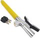 KRASER Stuurslot Auto - Hoge Beveiliging - Anti-Diefstal Slot - 3 Sleutels - Universeel - Auto, Bestelwagen, Truck - Geel