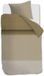 Beddinghouse Sanna dekbedovertrek - Eenpersoons - 140 x 200/220 cm - Goud