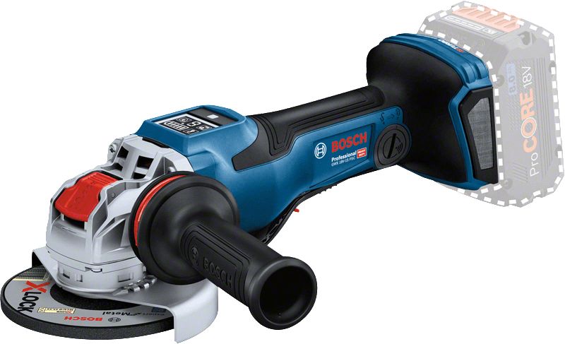 Bosch GWX 18V-15 PSC Professional Haakse Slijper | 9800 RPM | Zwart/Blauw