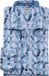 OLYMP Level 5 body fit overhemd - popeline - bleu dessin - Strijkvriendelijk - Boordmaat: 39