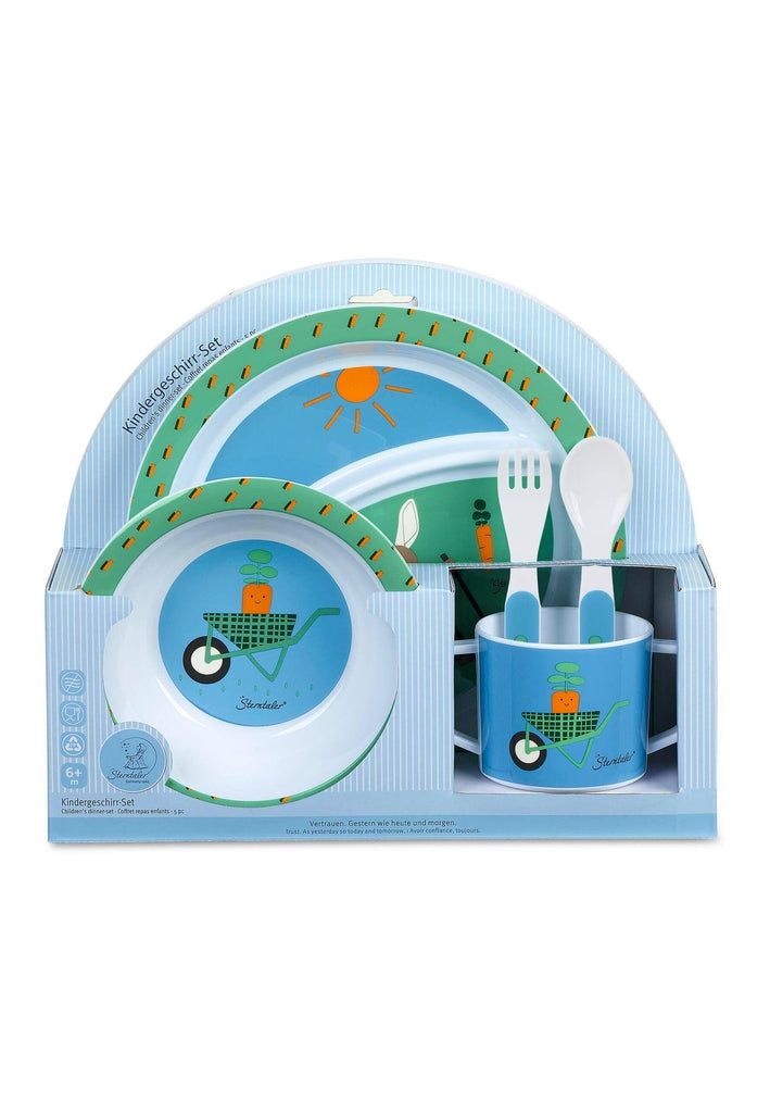 Sterntaler Toddler Dinner Set - Blue, Multicolour, Polypropylene (PP)