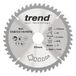 Trend Wood CSB/CC19048TB Accu-verstekzaagblad, 190 mm diameter, 30 mm boring, 48 tanden, 2,3 mm snijvoeg, -5° haak, TCT, fijn oppervlak