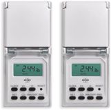 ELRO 2-Pack TO3000 Digitale Buiten Tijdschakelaar