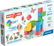 Geomag MagiCube Creative Recycled - Magnetische Bouwblokken - 24-delig - Vanaf 1 jaar