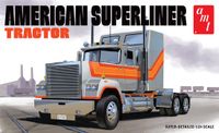 AMT Modelbouwpakket Militaire voertuigen - 1235 American Superliner Truck Plastic - 1:24 - Modelbouw