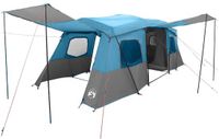 vidaXL Instant Tent with Rain Cover Waterproof 3-Person Blue