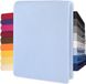CelinaTex Lucina Hoeslaken Jersey Katoen Stretch Aqua 140x200cm - 160x200cm