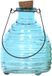 Luance Wespenvanger/wespenval met hengsel - glas - blauw - D13 x H17 cm