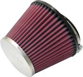 K&N RC-9560 Universele chroomfilter voor motorfiets