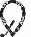 AXA Kettingslot met tracker - 110 cm - 9 mm schakels - ART 2 sterren - Beveiligingsniveau 14