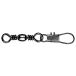 Mustad Émerillons Ma023-bn Barrel Interlock Snap