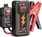 AutoXtreme Jumpstarter 12V pour Voiture – 760CCA – Boost Slim 12000 – Aide au démarrage avec Forcestart, écran LED & Powerbank – Incl. Lampe de poche & Mallette de rangement